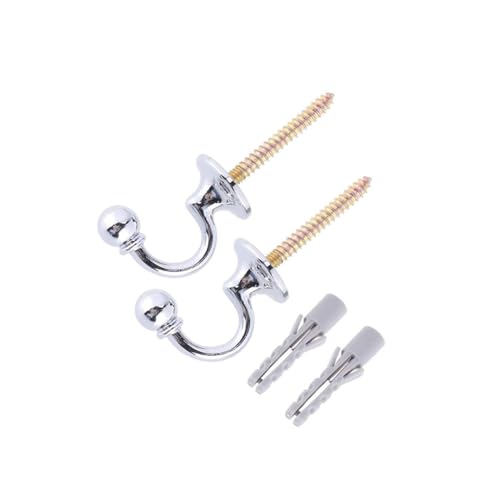 Metall Raffhalter Vorhang Haken,2 PCS Vorhang Raffhalter Haken Vorhang Holdback Vorhang Holdback für Tür Wand Vorhänge Kleidung Hüte Kleiderbügel Haken Tie Back Hooks for Curtains Metall Raffhalter Vorhang Haken,2 PCS Vorhang Raffhalter Haken Vorhang Holdback Vorhang Holdback für Tür Wand Vorhänge Kleidung Hüte Kleiderbügel Haken Tie Back Hooks for Curtains von BinPhorm