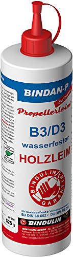 Bindulin Bindan-P Propellerleim Holzleim Leim Wasserfest (525g Flasche) von Bindulin