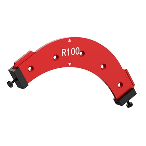 Biniveil Radius-Jig-Fräsvorlage, Eckfräsanleitung | Routing-Anleitung für robuste Router-Vorlagen - Frässchablonen, Radiusschablonen, hohe Präzision für die Holzbearbeitung von Biniveil