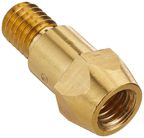 Abicor 142.0020 Binzel Kontaktspitzenhalter für Schweißbrenner, Gewindegröße M8 x M8, Länge 28 mm, 10 Stück von Abicor Binzel