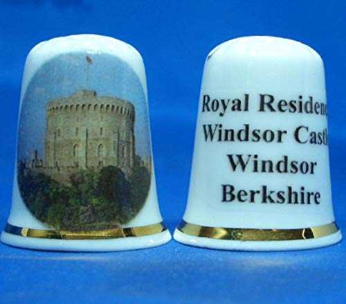 Birchcroft China Fingerhut – Royal Residence Windsor Castle Box von Birchcroft China