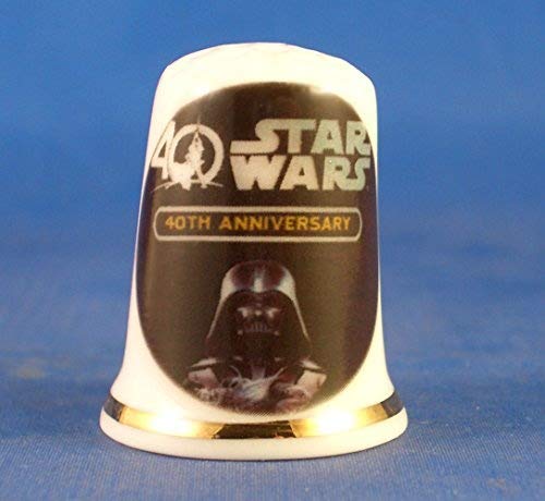 Birchcroft Porzellan-Fingerhut zum 40. Jahrestag Star Wars von Birchcroft China