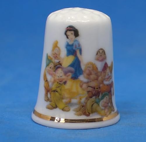 Porzellan-Fingerhut – Schneewittchen und Zwerge von Birchcroft China