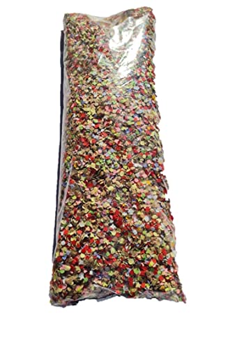 Birsppy Scherzwelt 5kg Konfetti - Party Karnveval Silvester Fasching Konfettibeutel 5 x 1 kg von Birsppy