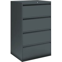 BISLEY DF3 Hängeregistraturschrank anthrazit 4 Schubladen 80,0 x 62,2 x 132,1 cm von Bisley