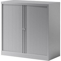 BISLEY Essentials Rollladenschrank silber 1 Fachboden 100,0 x 47,0 x 100,0 cm von Bisley