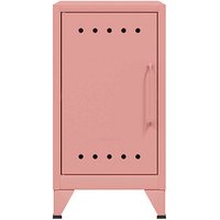 BISLEY Stahlschrank Fern Mini FERMINLH620 pastelpink 38,0 x 40,0 x 72,5 cm, aufgebaut von Bisley