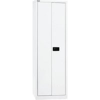 BISLEY Stahlschrank Universal E782A04B6696 verkehrsweiß 60,0 x 40,0 x 195,0 cm, aufgebaut von Bisley