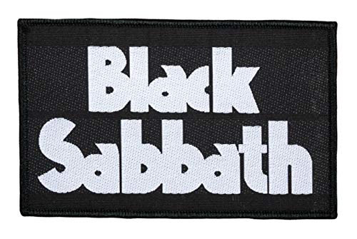 Black Sabbath Classic Logo Aufnäher Patch Gewebt & Lizenziert !! von Black Sabbath