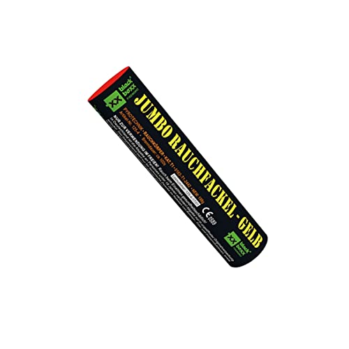 Blackboxx Fireworks Jumbo Rauchfackel (Gelb) von Blackboxx Fireworks