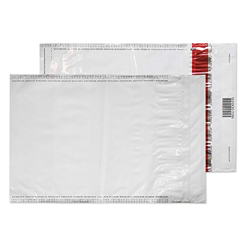 Blake Purely Packaging SE920 Polypost Sicherheit Versandbeutel Plastik Versandtaschen Haftklebung Weiß C4 320 x 240 mm | 500 Stück von Blake