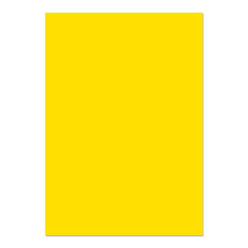 Creative Colour 86403 Papier Bananen Gelb A4 210 x 297 mm 120g/m² | 50 Stück von Blake