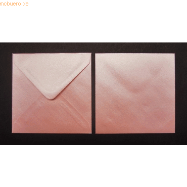 Blanke Briefumschläge 130x130mm 100g/qm gummiert VE=100 Stück pink von Blanke