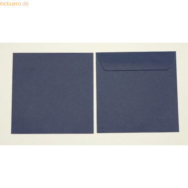 Blanke Briefumschläge 220x220mm 120g/qm gummiert VE=100 Stück nachtbla von Blanke