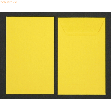 Blanke Versandtaschen 65x105mm 120g/qm gummiert VE=100 Stück butterblu von Blanke