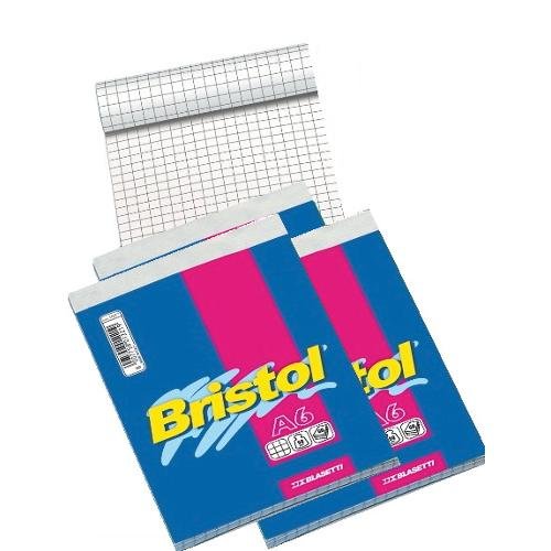 CASTELLANA Blocchi Notes Bristol 10x15 4pz 201 von Blasetti