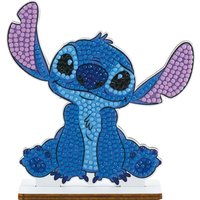 Diamond Painting "Crystal Art Buddy", 11 x 8 cm - Stitch von Blau