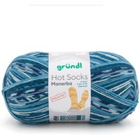 Gründl Hot Socks Manerba - Petrolblau/Gletscherblau/Natur von Blau