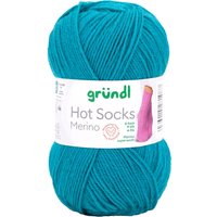 Gründl Wolle "Hot Socks Merino" - Farbe 20 von Blau