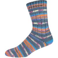 ONline Wolle "Supersocke Merino Color, Sortierung 368" - Farbe 3048 von Blau