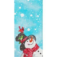 Papiertaschentücher "Happy Snowman" von Paper+Design