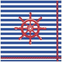 Serviette "Ahoi" von Paper+Design