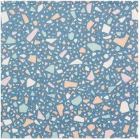 Serviette "Terrazzo Blue" von HOME FASHION