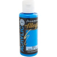 Stamperia "Allegro Acrylic" - Blue von Blau