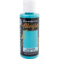 Stamperia "Allegro Acrylic" - Turquoise von Stamperia