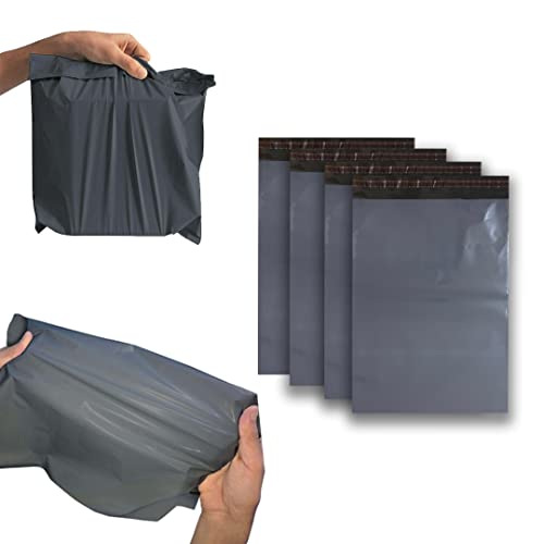 200 Versandtaschen Hochwertige Umschläge mit Selbstverschluss Porto Taschen Verpackung Paketversand aus Kunststoff Versandtaschen (35,56 x 53.34 cm) von BlauerHafen