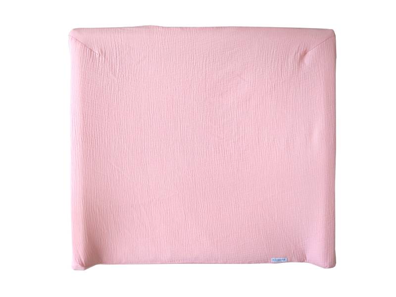 Bezug Für Wickelauflage Wickelunterlage Vädra 74x80 cm Von Ikea in Musselin Blush Rosa von BlausbergBaby