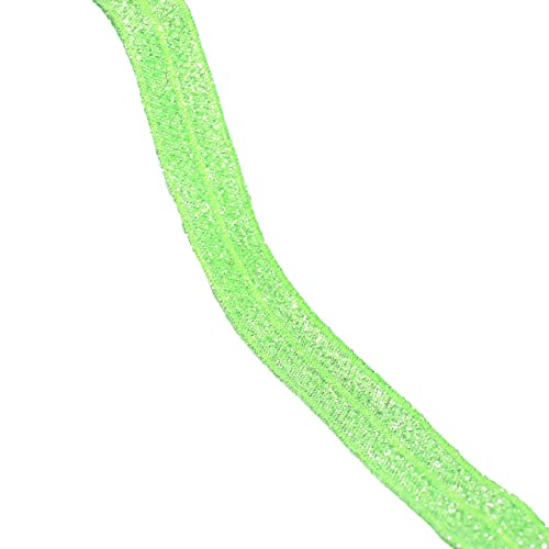1.5cm x 5 Yards Glitzer Elastisches Bänder,Gummibänder Stretch-Band Glitzernd Schleifenband Dekoband,Stoffband zum Nähen für Haarbänder Kleidung Kleider Geschenk Verpacken,Hellgrün A 1.5cm x 5 Yards Glitzer Elastisches Bänder,Gummibänder Stretch-Band Glitzernd Schleifenband Dekoband,Stoffband zum Nähen für Haarbänder Kleidung Kleider Geschenk Verpacken,Hellgrün A von Blausky