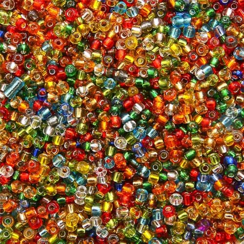 2mm x 30g Glasperlen zum Auffädeln,Pony Perlen Rocailles Perlen Kleine Barrel Perlen Glas Perlen Bastelperlen Seed Beads mit Box für DIY Schmuck Armbänder Ohrring,A Zufällige Farbe 2mm x 30g Glasperlen zum Auffädeln,Pony Perlen Rocailles Perlen Kleine Barrel Perlen Glas Perlen Bastelperlen Seed Beads mit Box für DIY Schmuck Armbänder Ohrring,A Zufällige Farbe von Blausky