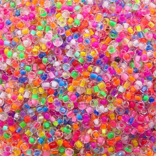 3mm x 30g Glasperlen zum Auffädeln,Pony Perlen Rocailles Perlen Kleine Barrel Perlen Glas Perlen Bastelperlen Seed Beads mit Box für DIY Schmuck Armbänder Ohrring,B Zufällige Farbe 3mm x 30g Glasperlen zum Auffädeln,Pony Perlen Rocailles Perlen Kleine Barrel Perlen Glas Perlen Bastelperlen Seed Beads mit Box für DIY Schmuck Armbänder Ohrring,B Zufällige Farbe von Blausky