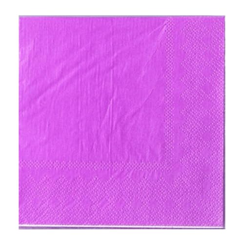 60 Stück Einfarbiger Servietten,Einweg-Partyservietten Quadrat Papierservietten Servietten 2-lagig aus Frischzellstoff für Cocktail Abendessen Hochzeit Geburtstags 25x25cm,Lila 60 Stück Einfarbiger Servietten,Einweg-Partyservietten Quadrat Papierservietten Servietten 2-lagig aus Frischzellstoff für Cocktail Abendessen Hochzeit Geburtstags 25x25cm,Lila von Blausky