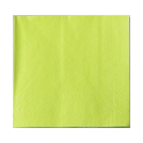 80 Stück Einfarbiger Servietten,Einweg-Partyservietten Quadrat Papierservietten Servietten 2-lagig aus Frischzellstoff für Cocktail Abendessen Hochzeit Geburtstags 25x25cm,Fruchtgrün 80 Stück Einfarbiger Servietten,Einweg-Partyservietten Quadrat Papierservietten Servietten 2-lagig aus Frischzellstoff für Cocktail Abendessen Hochzeit Geburtstags 25x25cm,Fruchtgrün von Blausky