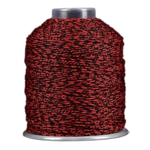 Blausky 1.5mm x 95m Baumwollgarn,Bunte Baumwolle Hand Kordel,Beading String Baumwollkordel Schnur Perlenschnur Armband Schnur Dekoschnur für DIY Armbänder Halskette Schmuck Handwerk,Bunt 7 von Blausky