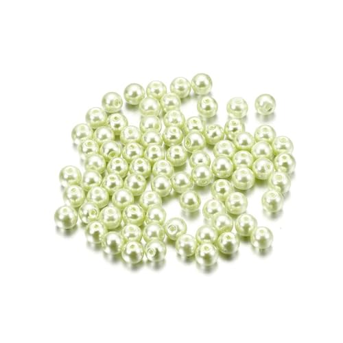 Blausky 1000 Stück 6mm Bunte Glasperlen,Pony Perlen Bastelperlen mit Loch Runde Edelstein Perlen Rocailles-Perlen Lose Glas Perlen Spacer Perlen für DIY Schmuck Armbänder Ohrringe,Hellgrün A Blausky 1000 Stück 6mm Bunte Glasperlen,Pony Perlen Bastelperlen mit Loch Runde Edelstein Perlen Rocailles-Perlen Lose Glas Perlen Spacer Perlen für DIY Schmuck Armbänder Ohrringe,Hellgrün A von Blausky