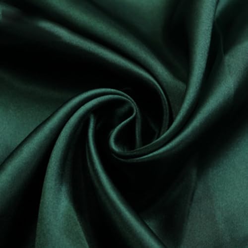 Blausky 2m x 150cm Satin Stoff,Seidiger Futterstoff Meterware aus Polyester Satinstoff Dekostoff Glänzender Stoff zum Nähen für Kostümen Bekleidung Hochzeitskleider Schleife Tischdecken,Dunkelgrün Blausky 2m x 150cm Satin Stoff,Seidiger Futterstoff Meterware aus Polyester Satinstoff Dekostoff Glänzender Stoff zum Nähen für Kostümen Bekleidung Hochzeitskleider Schleife Tischdecken,Dunkelgrün von Blausky