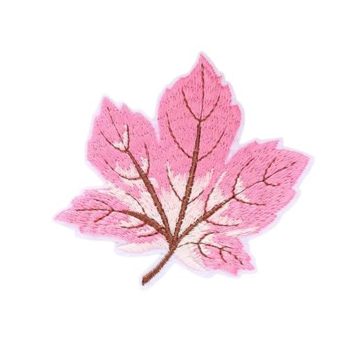 Blausky 30 Stück Aufnäher zum Aufnähen oder Aufbügeln,Ahornblätter Patches Bestickte Applikationen Bügelflicken Gestickte Reparatur Patch für Jacken Jeans Rucksäcke Kleid 7,9x7,5cm,Rosa Blausky 30 Stück Aufnäher zum Aufnähen oder Aufbügeln,Ahornblätter Patches Bestickte Applikationen Bügelflicken Gestickte Reparatur Patch für Jacken Jeans Rucksäcke Kleid 7,9x7,5cm,Rosa von Blausky