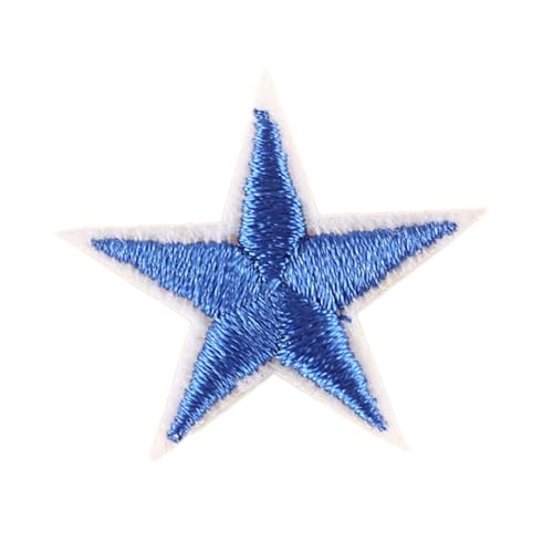 Blausky 33 Stück Aufnäher zum Aufnähen oder Aufbügeln,3x3cm Stern Bügelbilder Stickerei Patches Applikation Bügelflicken DIY-Zubehör für Kleidung Kleid Jacken Hut Jeans Rucksäcke,Blau Blausky 33 Stück Aufnäher zum Aufnähen oder Aufbügeln,3x3cm Stern Bügelbilder Stickerei Patches Applikation Bügelflicken DIY-Zubehör für Kleidung Kleid Jacken Hut Jeans Rucksäcke,Blau von Blausky