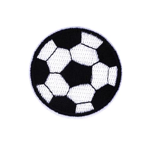 Blausky 50 Stück Fußball Patch zum Aufbügeln,Stickerei Aufnäher Bügelpatch Patches Aufbügelflicken Bestickte Aufnäher Dekorative Applikation für Hut Jacke Jeans Kleidung DIY-Zubehör,6.3cm Blausky 50 Stück Fußball Patch zum Aufbügeln,Stickerei Aufnäher Bügelpatch Patches Aufbügelflicken Bestickte Aufnäher Dekorative Applikation für Hut Jacke Jeans Kleidung DIY-Zubehör,6.3cm von Blausky