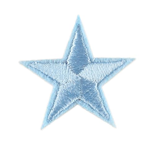 Blausky 66 Stück Aufnäher zum Aufnähen oder Aufbügeln,3x3cm Stern Bügelbilder Stickerei Patches Applikation Bügelflicken DIY-Zubehör für Kleidung Kleid Jacken Hut Jeans Rucksäcke,Hellblau Blausky 66 Stück Aufnäher zum Aufnähen oder Aufbügeln,3x3cm Stern Bügelbilder Stickerei Patches Applikation Bügelflicken DIY-Zubehör für Kleidung Kleid Jacken Hut Jeans Rucksäcke,Hellblau von Blausky