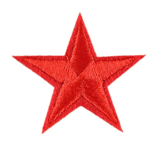 Blausky 66 Stück Aufnäher zum Aufnähen oder Aufbügeln,3x3cm Stern Bügelbilder Stickerei Patches Applikation Bügelflicken DIY-Zubehör für Kleidung Kleid Jacken Hut Jeans Rucksäcke,Rot Blausky 66 Stück Aufnäher zum Aufnähen oder Aufbügeln,3x3cm Stern Bügelbilder Stickerei Patches Applikation Bügelflicken DIY-Zubehör für Kleidung Kleid Jacken Hut Jeans Rucksäcke,Rot von Blausky