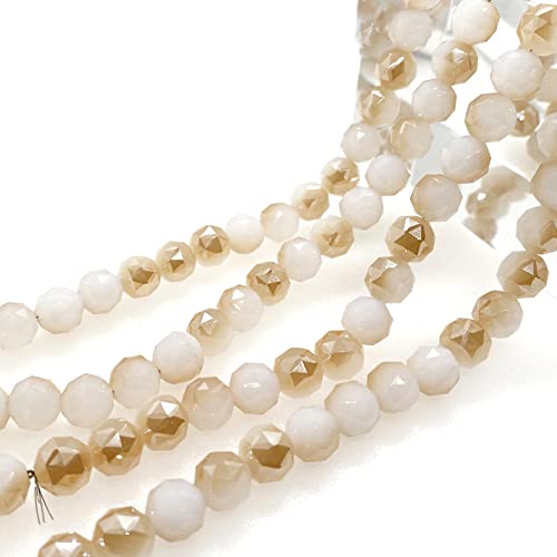 Blausky 8mm x 72 Stück Runde Glasperlen,Perlen zum Auffädeln Facettierte Kristall Perlen Kugelperlen Glitzerperlen mit Loch Glas Perlen Edelsteinperlen für DIY Schmuck Halskette Heimdeko,Farbe 16 Blausky 8mm x 72 Stück Runde Glasperlen,Perlen zum Auffädeln Facettierte Kristall Perlen Kugelperlen Glitzerperlen mit Loch Glas Perlen Edelsteinperlen für DIY Schmuck Halskette Heimdeko,Farbe 16 von Blausky