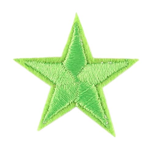 Blausky 99 Stück Aufnäher zum Aufnähen oder Aufbügeln,3x3cm Stern Bügelbilder Stickerei Patches Applikation Bügelflicken DIY-Zubehör für Kleidung Kleid Jacken Hut Jeans Rucksäcke,Hellgrün Blausky 99 Stück Aufnäher zum Aufnähen oder Aufbügeln,3x3cm Stern Bügelbilder Stickerei Patches Applikation Bügelflicken DIY-Zubehör für Kleidung Kleid Jacken Hut Jeans Rucksäcke,Hellgrün von Blausky
