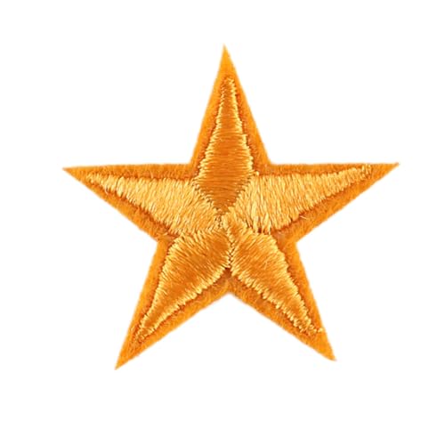 Blausky 99 Stück Aufnäher zum Aufnähen oder Aufbügeln,3x3cm Stern Bügelbilder Stickerei Patches Applikation Bügelflicken DIY-Zubehör für Kleidung Kleid Jacken Hut Jeans Rucksäcke,Hellorange Blausky 99 Stück Aufnäher zum Aufnähen oder Aufbügeln,3x3cm Stern Bügelbilder Stickerei Patches Applikation Bügelflicken DIY-Zubehör für Kleidung Kleid Jacken Hut Jeans Rucksäcke,Hellorange von Blausky