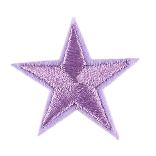 Blausky 99 Stück Aufnäher zum Aufnähen oder Aufbügeln,3x3cm Stern Bügelbilder Stickerei Patches Applikation Bügelflicken DIY-Zubehör für Kleidung Kleid Jacken Hut Jeans Rucksäcke,Lila Blausky 99 Stück Aufnäher zum Aufnähen oder Aufbügeln,3x3cm Stern Bügelbilder Stickerei Patches Applikation Bügelflicken DIY-Zubehör für Kleidung Kleid Jacken Hut Jeans Rucksäcke,Lila von Blausky