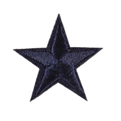 Blausky 99 Stück Aufnäher zum Aufnähen oder Aufbügeln,3x3cm Stern Bügelbilder Stickerei Patches Applikation Bügelflicken DIY-Zubehör für Kleidung Kleid Jacken Hut Jeans Rucksäcke,Marineblau Blausky 99 Stück Aufnäher zum Aufnähen oder Aufbügeln,3x3cm Stern Bügelbilder Stickerei Patches Applikation Bügelflicken DIY-Zubehör für Kleidung Kleid Jacken Hut Jeans Rucksäcke,Marineblau von Blausky