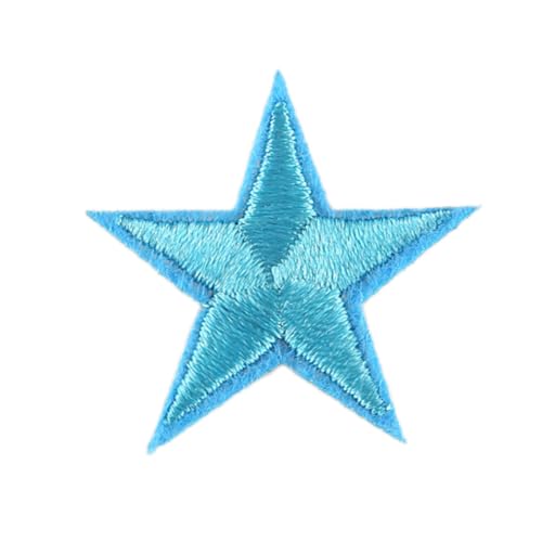 Blausky 99 Stück Aufnäher zum Aufnähen oder Aufbügeln,3x3cm Stern Bügelbilder Stickerei Patches Applikation Bügelflicken DIY-Zubehör für Kleidung Kleid Jacken Hut Jeans Rucksäcke,Seeblau Blausky 99 Stück Aufnäher zum Aufnähen oder Aufbügeln,3x3cm Stern Bügelbilder Stickerei Patches Applikation Bügelflicken DIY-Zubehör für Kleidung Kleid Jacken Hut Jeans Rucksäcke,Seeblau von Blausky